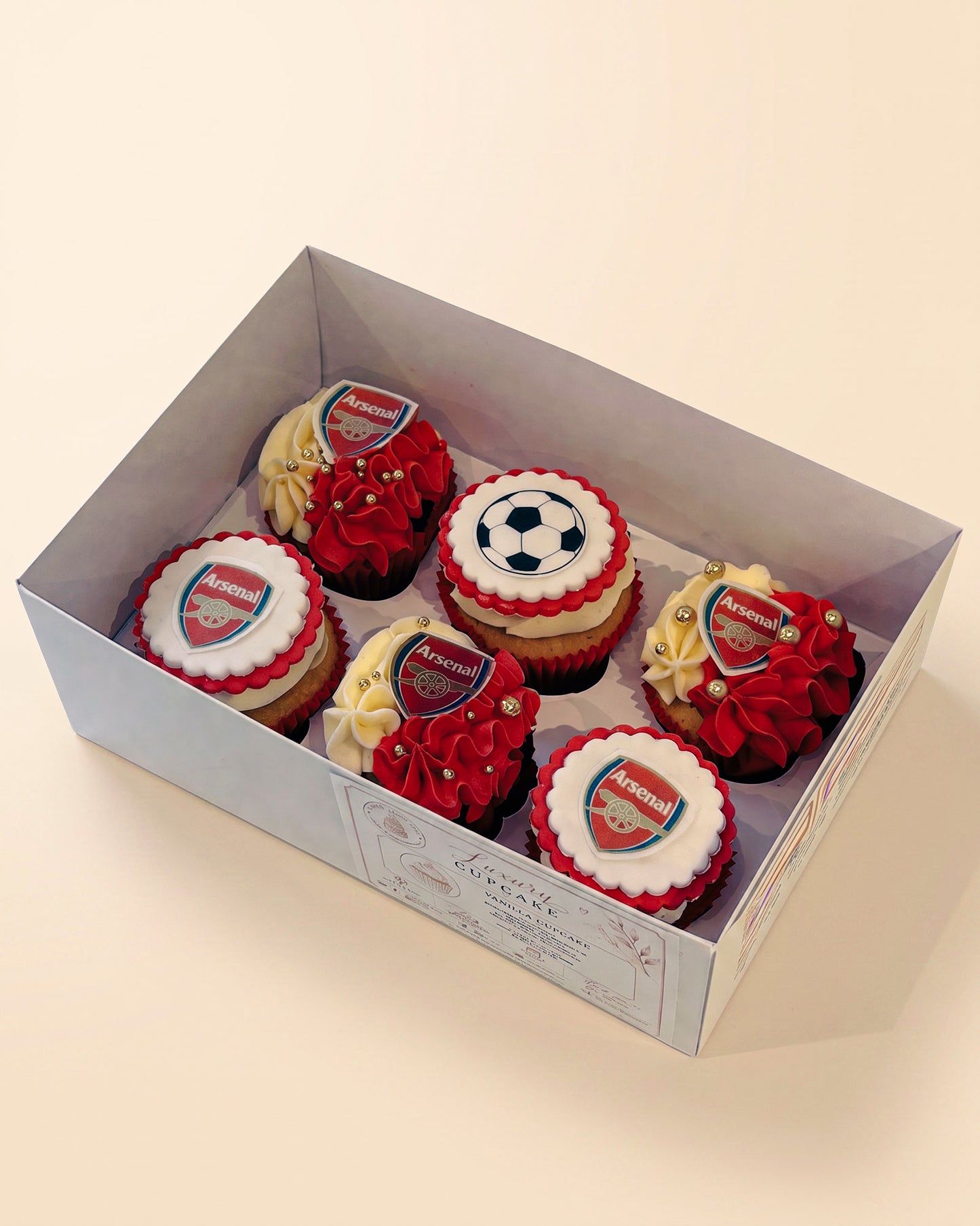 Football Club Celebration Cupcakes