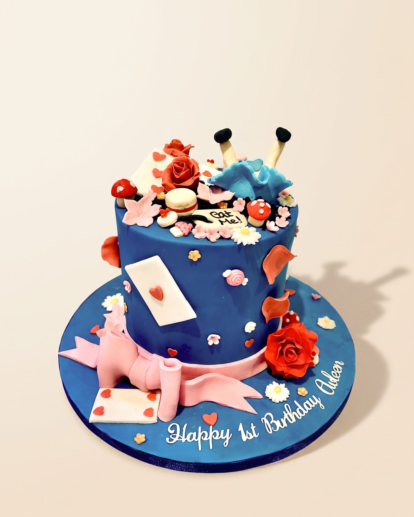Alice in Wonderland Themed Cake