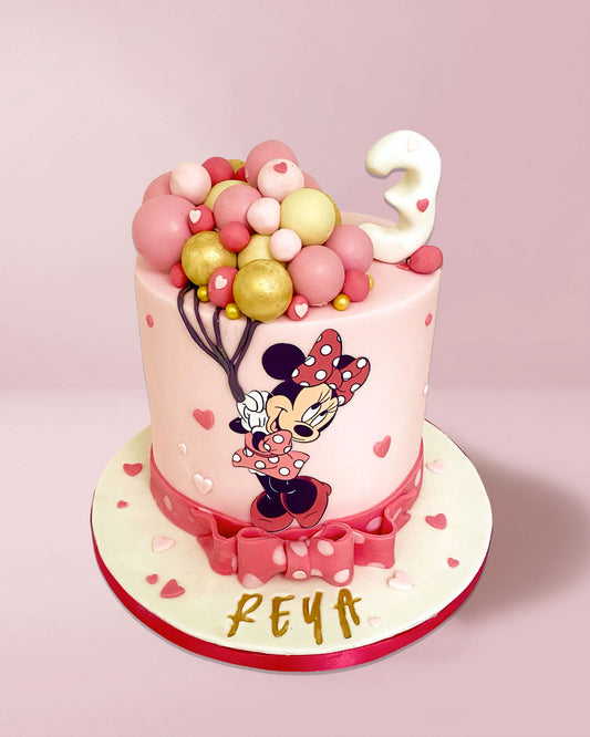 Minnie Mouse Birthday Cake