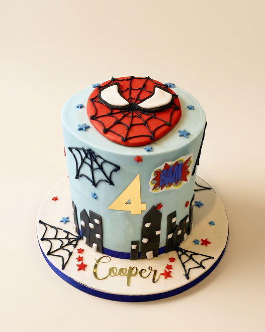 Spider-Man Birthday Cake